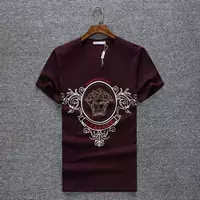 versace logo t-shirt classic medusa 3 flower